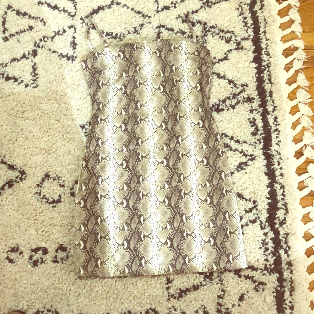 Tiger Mist Snakeskin Python Dress - image 1